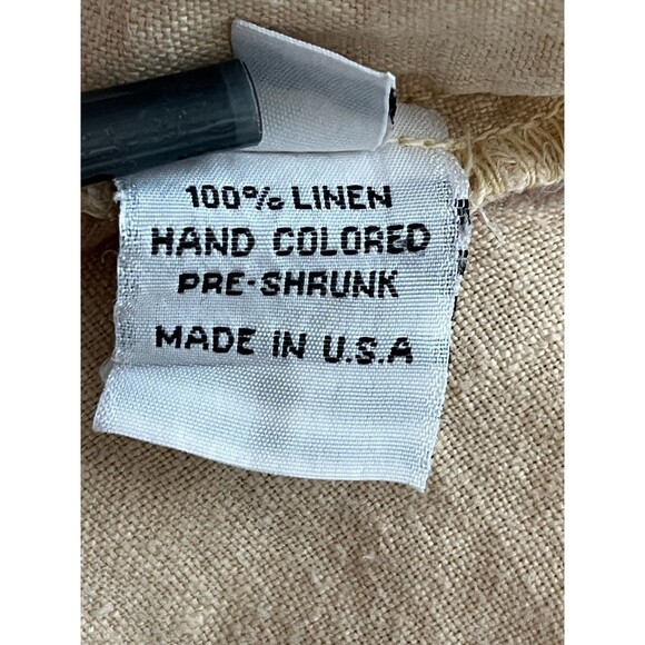 Vintage J Jill Blouse Shirt Top Tunic Women 2X 100% Linen Button Up Hand Dye USA - Picture 6 of 9